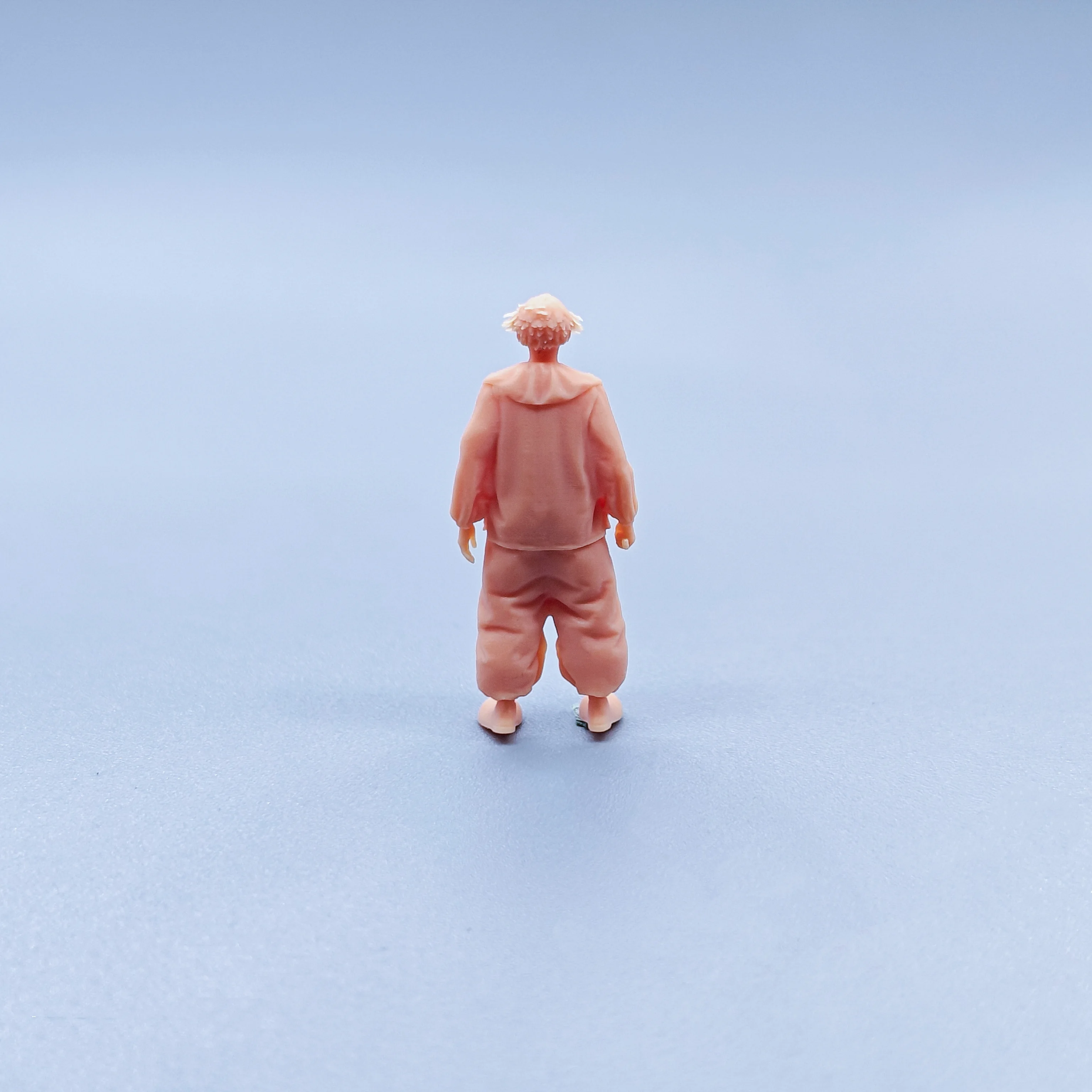 Figurines en résine, modèle Joker avec un couteau, Miniatures non colorées, Diorama peint à la main, 1/64 1/43, C305