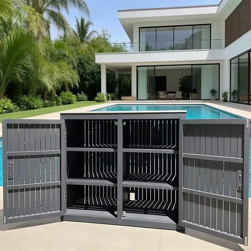 Outdoor Furniture Restaurant Lockers Towel Cabinets Hotel Service Garden Pool Storage