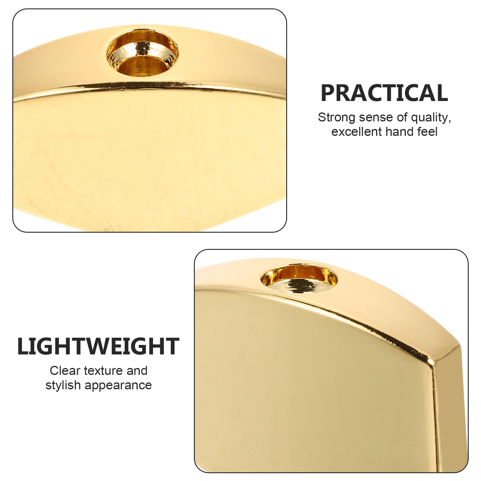 

6Sets Acoustic Guitar Tuner Handles Exquisite Metal Craftsmanship Durable Practical Birthday Gift Guitar Tuner Handles