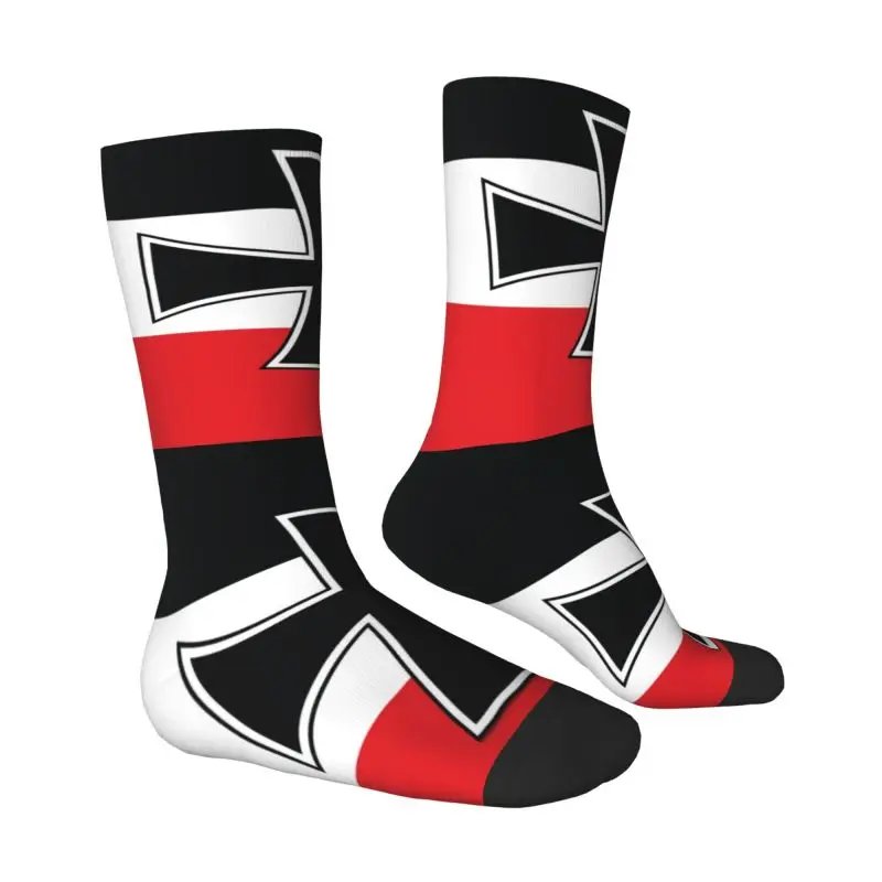 Flagge des deutschen Reiches Männer Frauen Crew Socken Unisex Kawaii Frühling Sommer Herbst Winter Kleid Socken