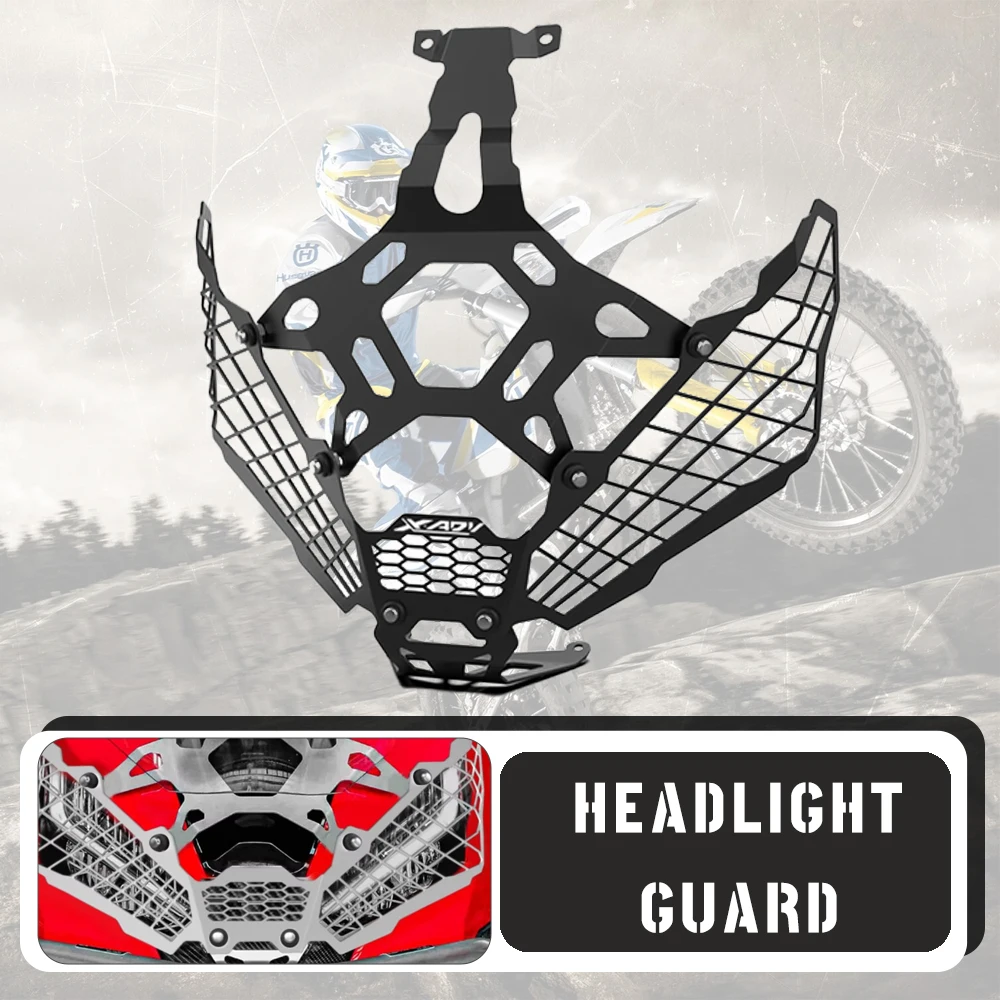 

For HONDA X-ADV XADV 750 XADV750 2021-2026 2025 Motorcycle Accessories Headlight Guard Protector Grille Grill Protection Cover