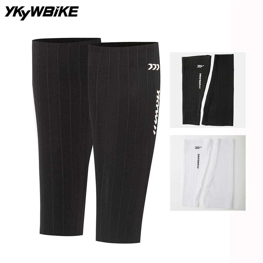 YKYWBIKE Radsport-Beinmanschetten 3D-Schnitt Rutschfeste Aerodynamische Rennrad MTB Outdoor-Beinbezüge Herren Damen Kompressions-Leggings
