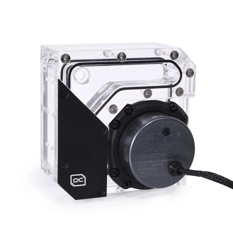 Alphacool Rise Flat Reservoir 호환 D5,VPP 펌프, 5V aRGB, 콤팩트 컴퓨터 케이스에 사용, 수냉 탱크 