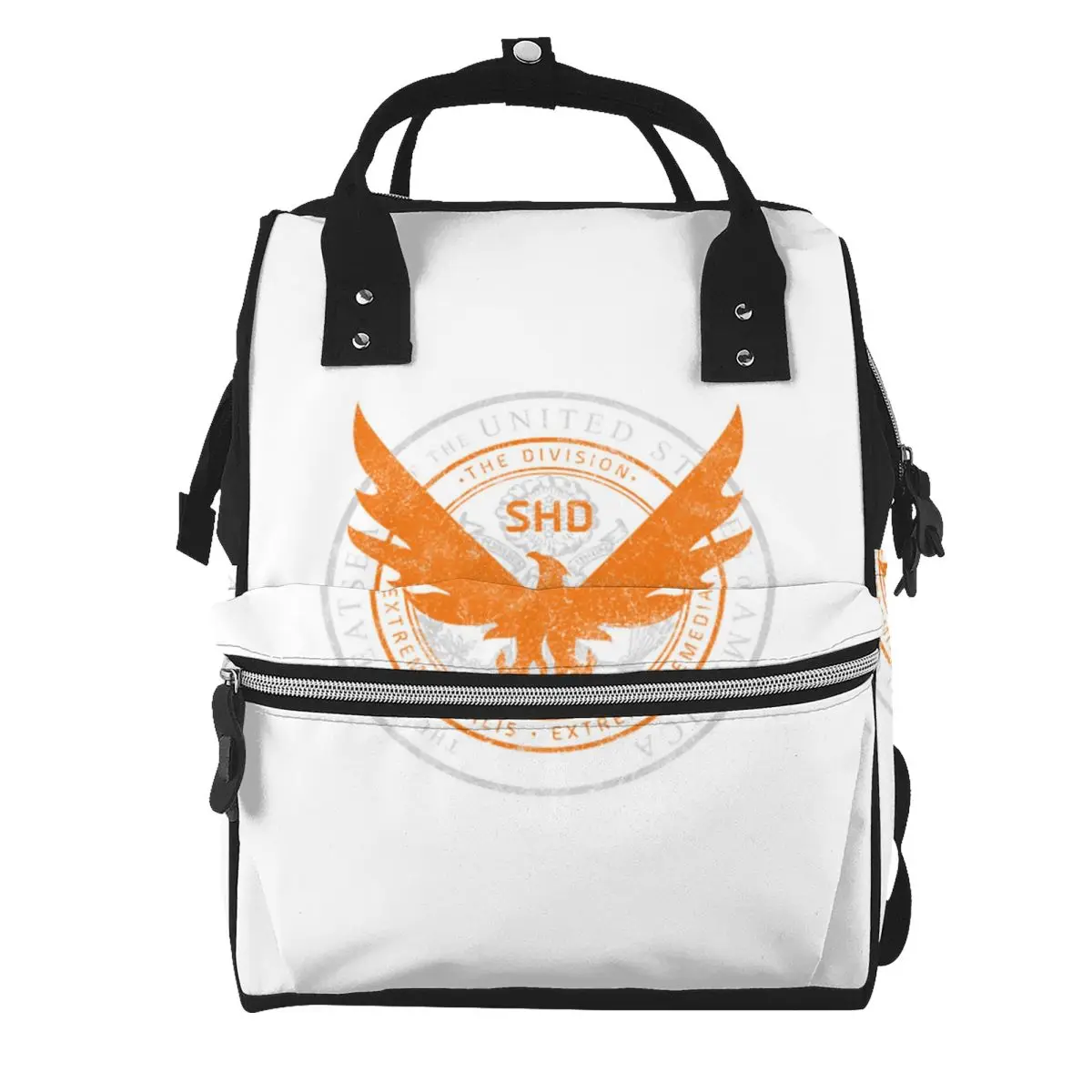 The Division 2 Shd Strategic Homeland Division Student Backpack School Bag Hiking Travel Daypack for Men Women Bookbag