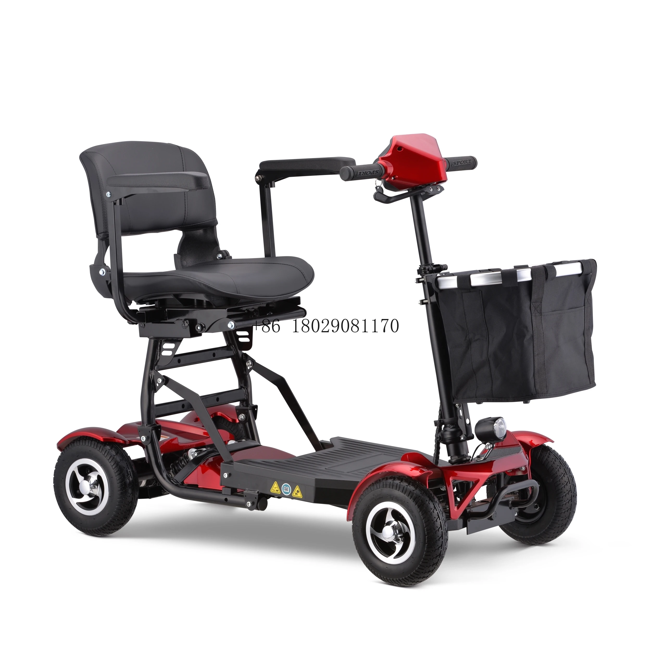 motorized scooter electric mobility scooter for elderly 4 wheel handicapped OEM small folding Personal