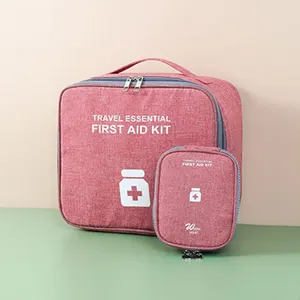 FAMILY FAMILY PORTACH FIRST AID KIT, Outdoor travel storage bag, large household capacity, Layered Medicine Storage Bag 9 Main Sales Bag First Aid - №9