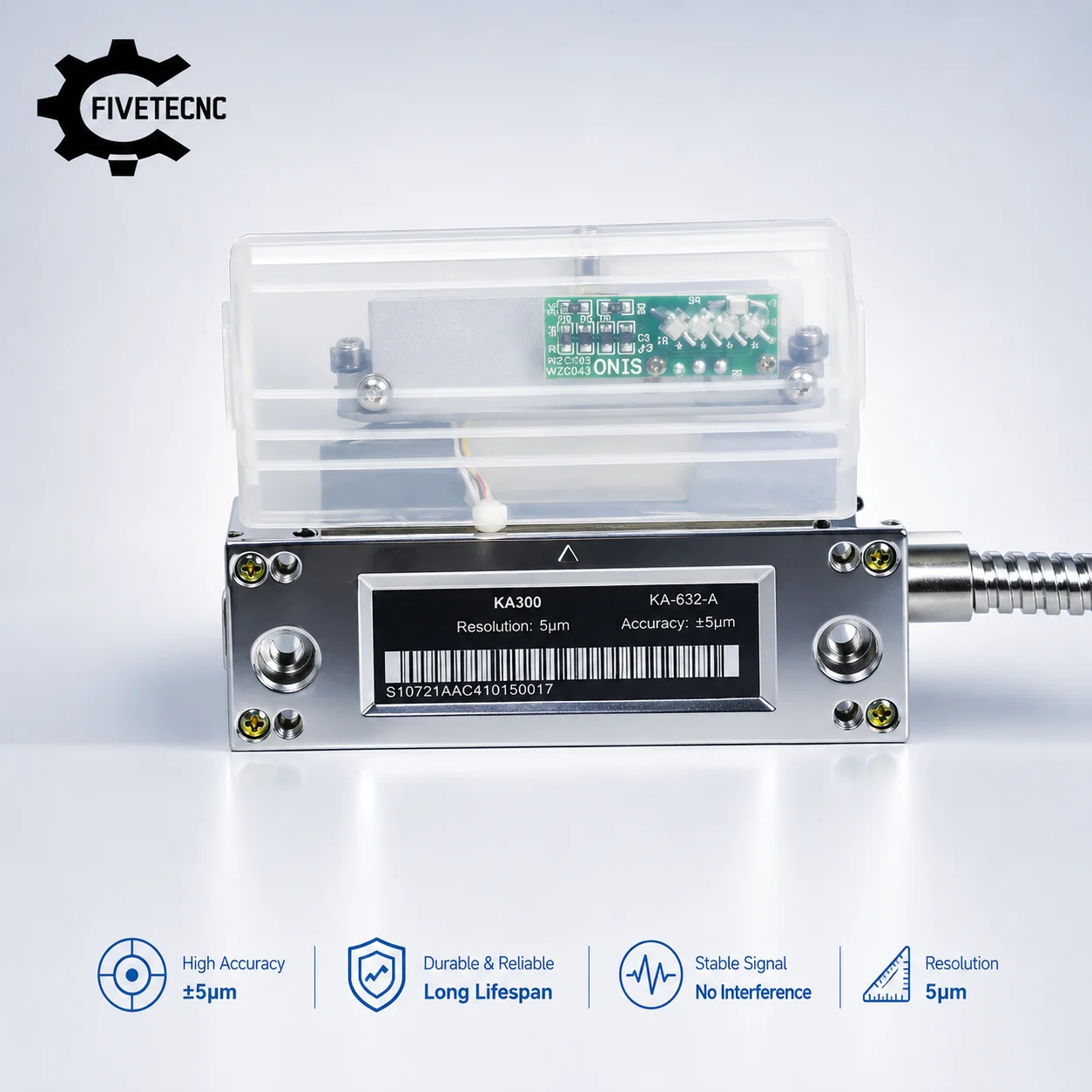 YHSINO Reader Head Sensor Encoder for KA300 KA600 Linear Scale Series TTL 5V 0.005MM