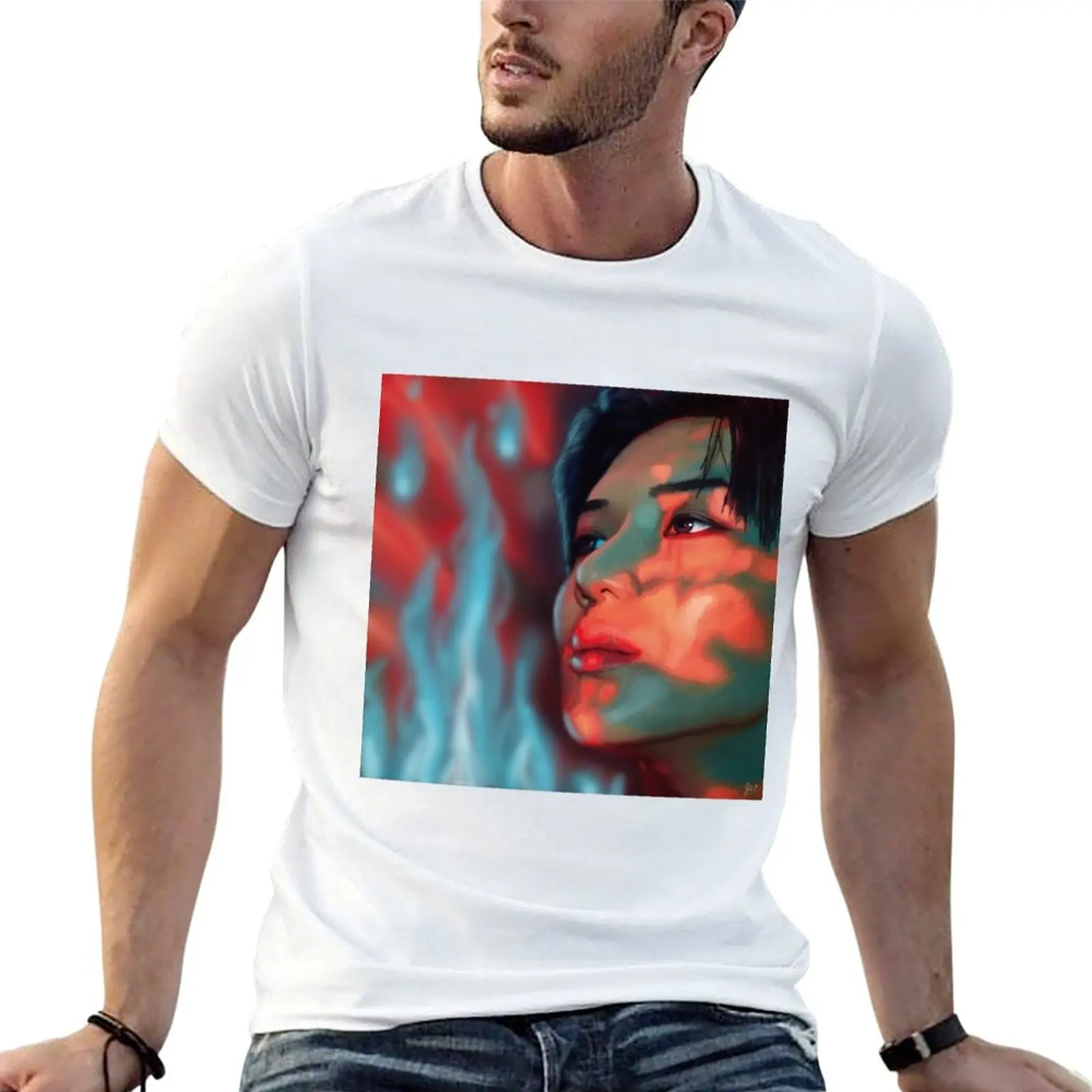 

Taemin Flame of Love T-Shirt g man t shirts for men man t shirts for men casual T-Shirt