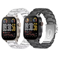 Clear Strap For Realme Watch 5 Smart Watch Resin Bracelet Wristband Correa For Realme Watch 3 3 Pro/2 2 Pro/S S Pro/S2 Watchband