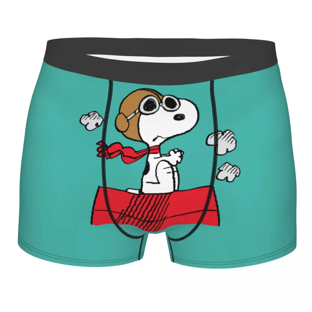 

Мужское нижнее белье Snoopy, Мультяшные боксеры, шорты, трусы, горячие дышащие трусы для мужчин