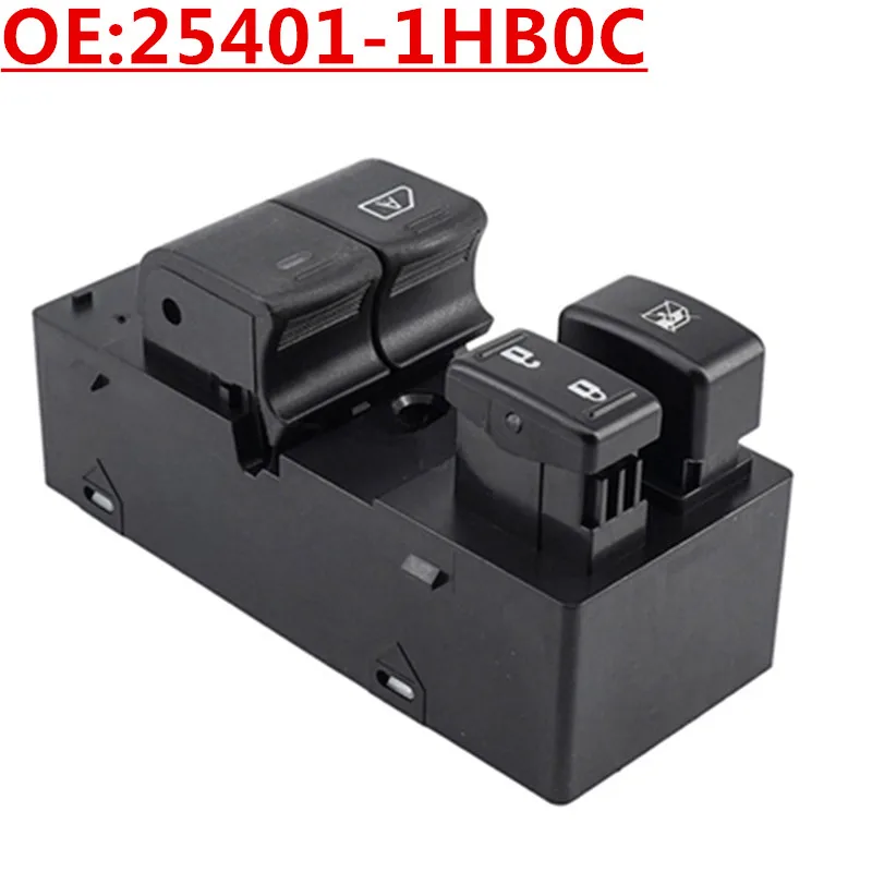 

OE:25401-1HB0C Power Window Master Control Switch For Nissan
