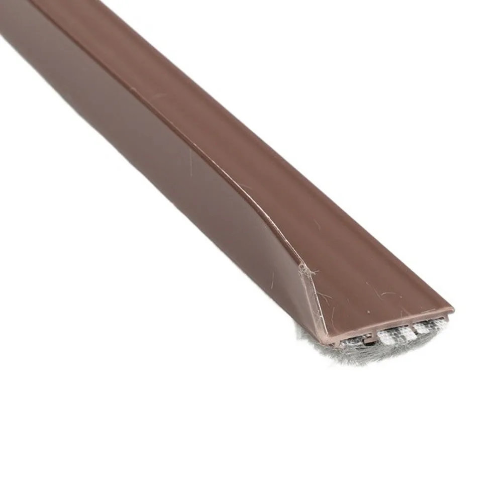 Three Layer Door Bottom Sealing Strip 90cm PVC Self Soundproof Windproof Weather Resistant For Home Security Installation