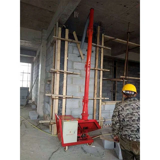 380V building construction concrete conveying equipment micro fine stone secondary structure pouring machine