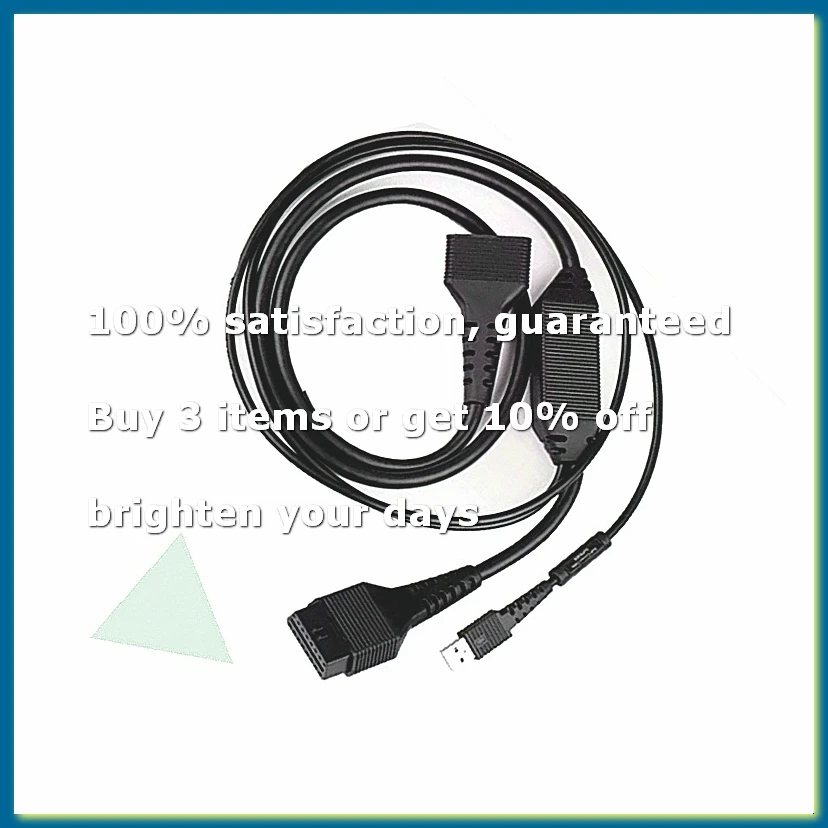 For LAUNCH X431 DoIP Connector Cable 16 Pin Adaptor Support Doip Protocols Cars Work with for LAUNCH X431 Series