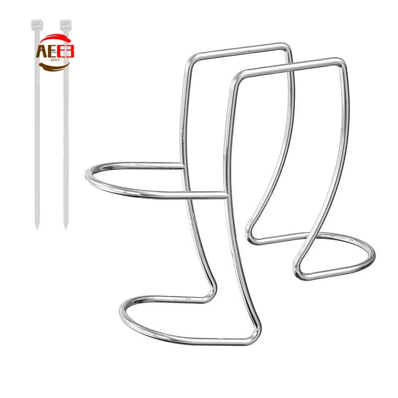 

AEE3-Washing Machine Drain Hose Holder, Adjustable Drain Hose Holder Clamp Hook Hose Guide Clip Fits All Drain Hose Easy Install