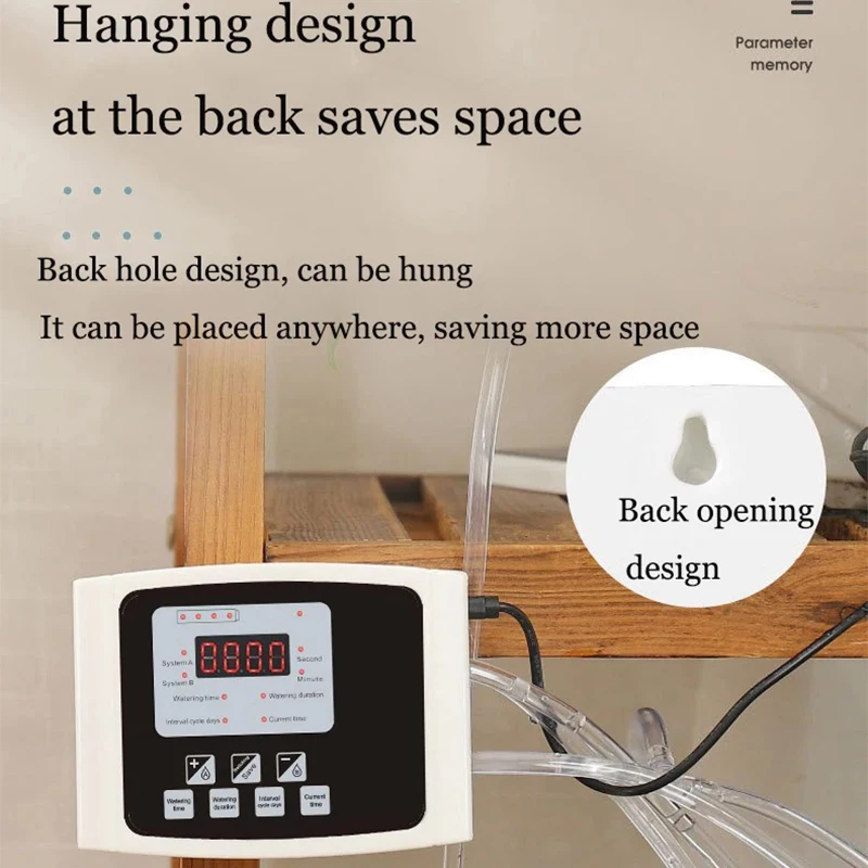 

Lazy automatic watering set adjustable drip balcony garden flowerpot potted watering system timed drip irrigation device