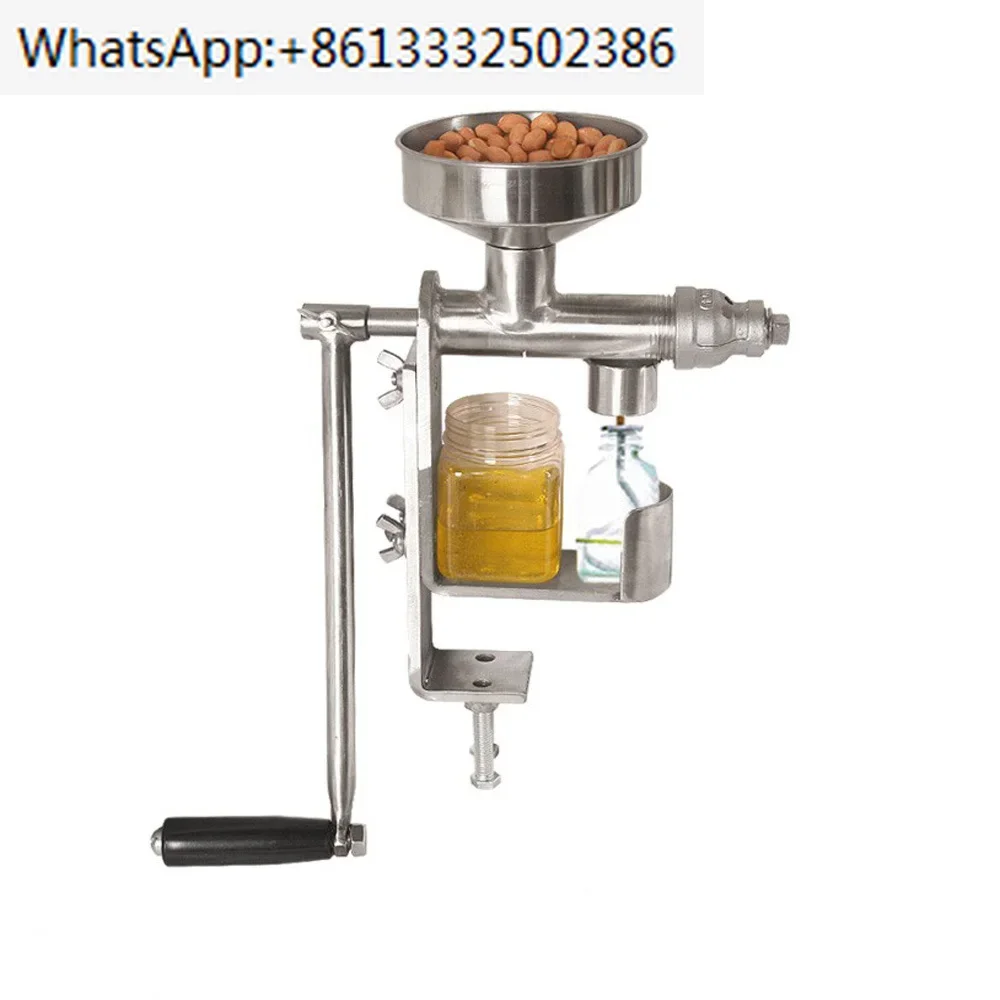 Hot Selling Mini Manual Oil Press Machine Hand Operated Oil Making Machine Price