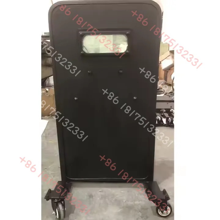 Custom UHMWPE Shield With Wheel III Security Equipment Shield with Light