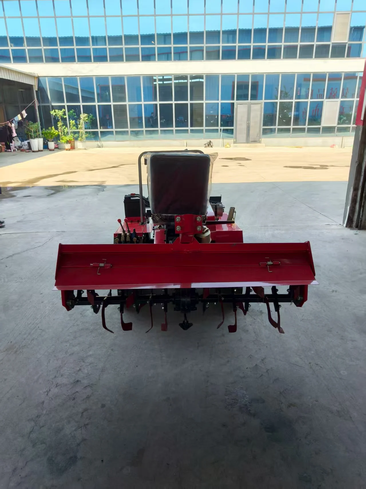 35hp  Water-Saving Mini Tiller: Forms Ridges While Tilling, Saves 30% Water in Subsequent Irrigation