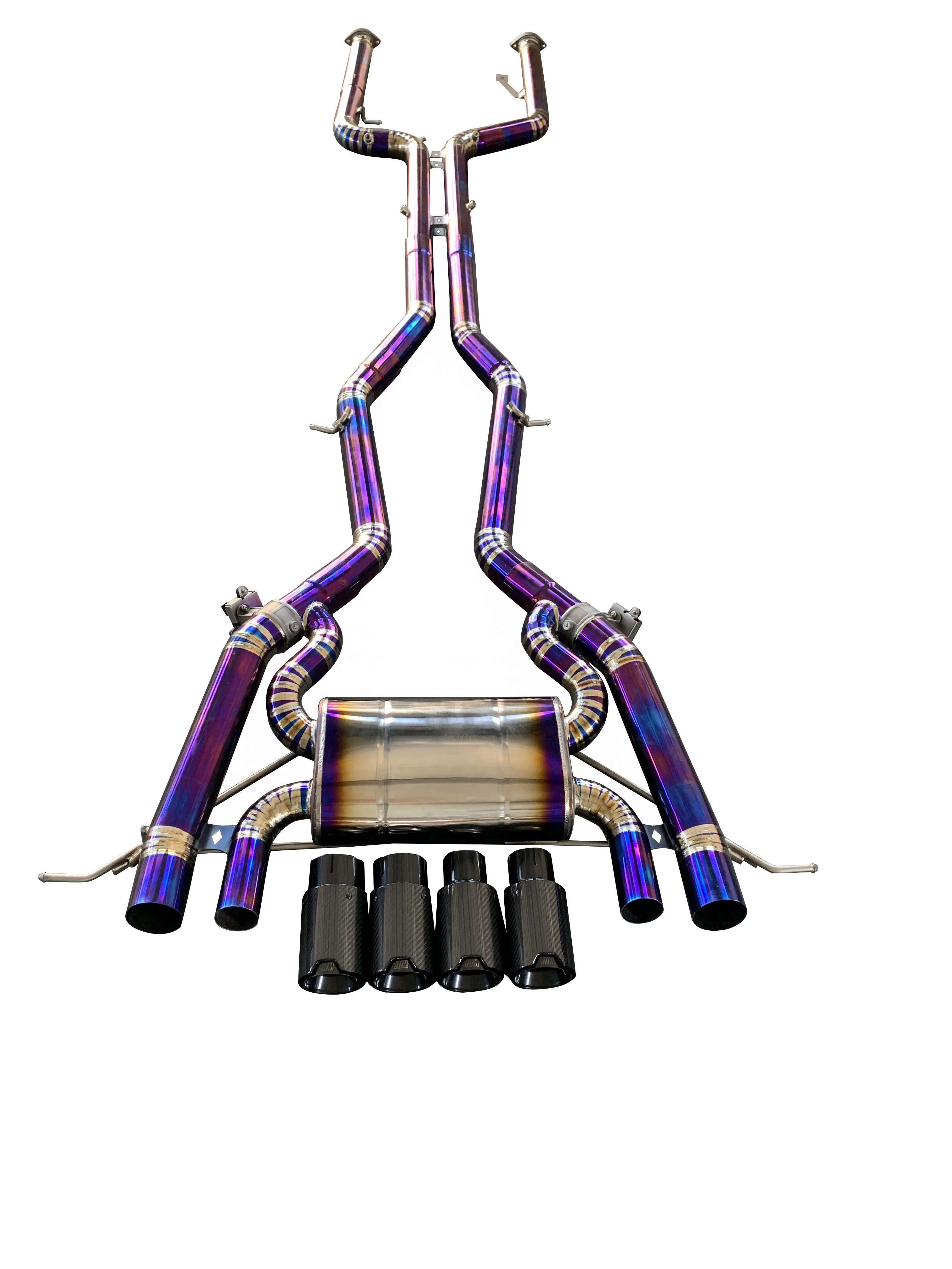 High Quality Exhaust Header Performance Downpipe for Lamborghini Aventador Lp700 Lp720 Lp7404 Sv Svj 6.5 V12 Manifold Header