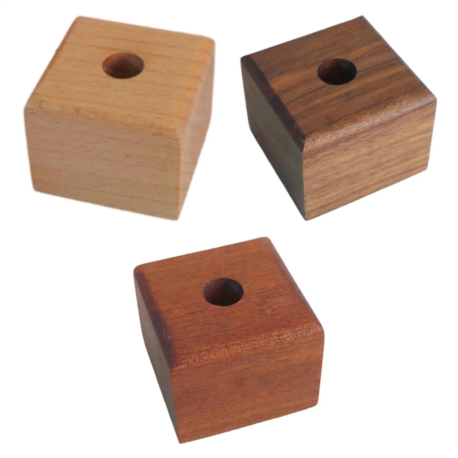 Single Pen Holder Tabletop Wood Creative Art Collection Multifunction Pencil