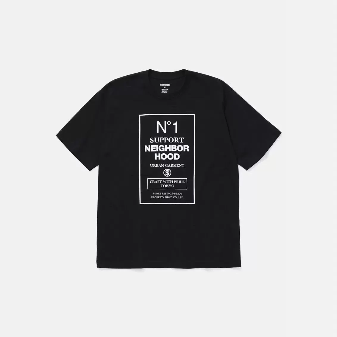 

NBHD TEE SS-15 Tianzhu cotton printed short-sleeved T-shirt 25SS