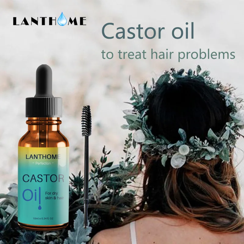 

castor oil fuller longer hair naturally & growth & the scalp hydrated & moisturizes