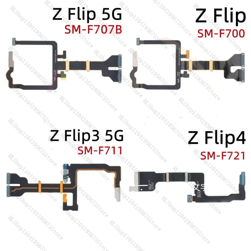 

Для Samsung Galaxy Z Flip2 3 4 Flip5 детали вращающегося шпинделя большой гибкий кабель