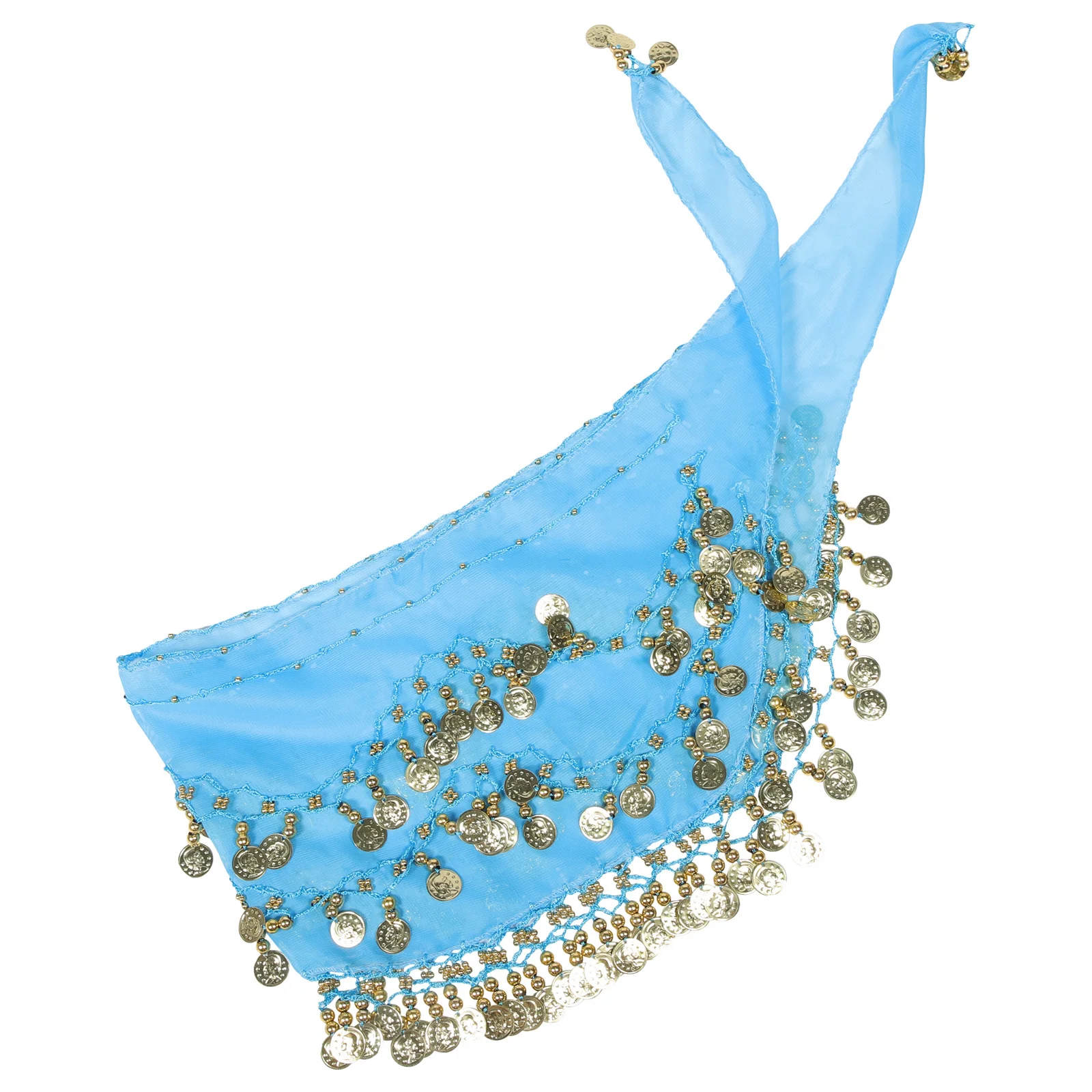 الرقص الشرقي وشاح الورك المرأة الخصر سلسلة المتدلية عملات خفيفة الوزن الترتر حزام الورك الرقص الشرقي تنورة الرقص التبعي