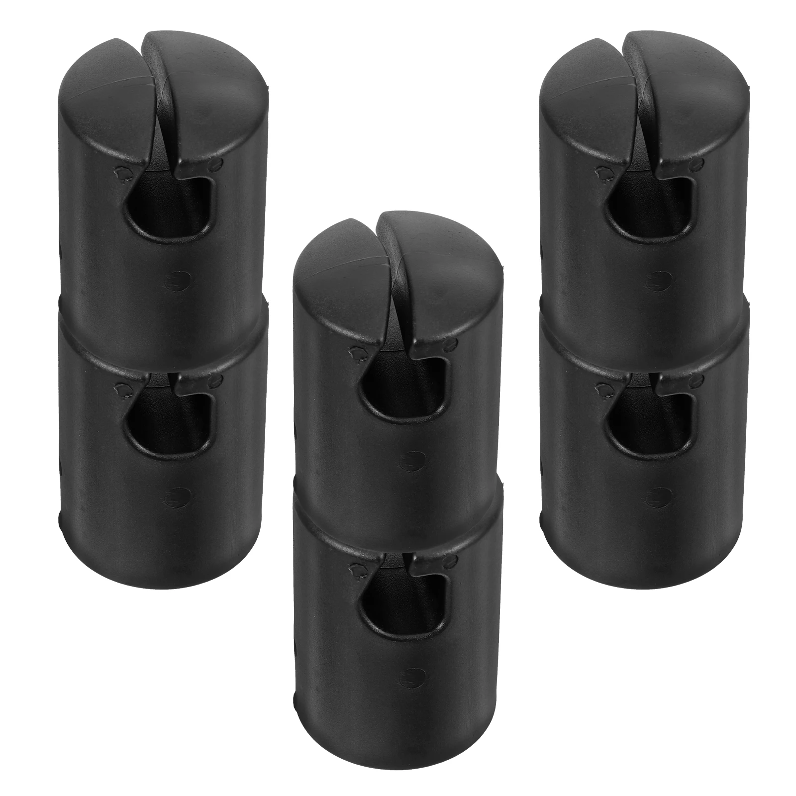 

6pcs Plastic Trampoline Pole Caps Rod Covers Replacement Parts Durable Wear-Resistant Enclosure Net Connector Compatible With