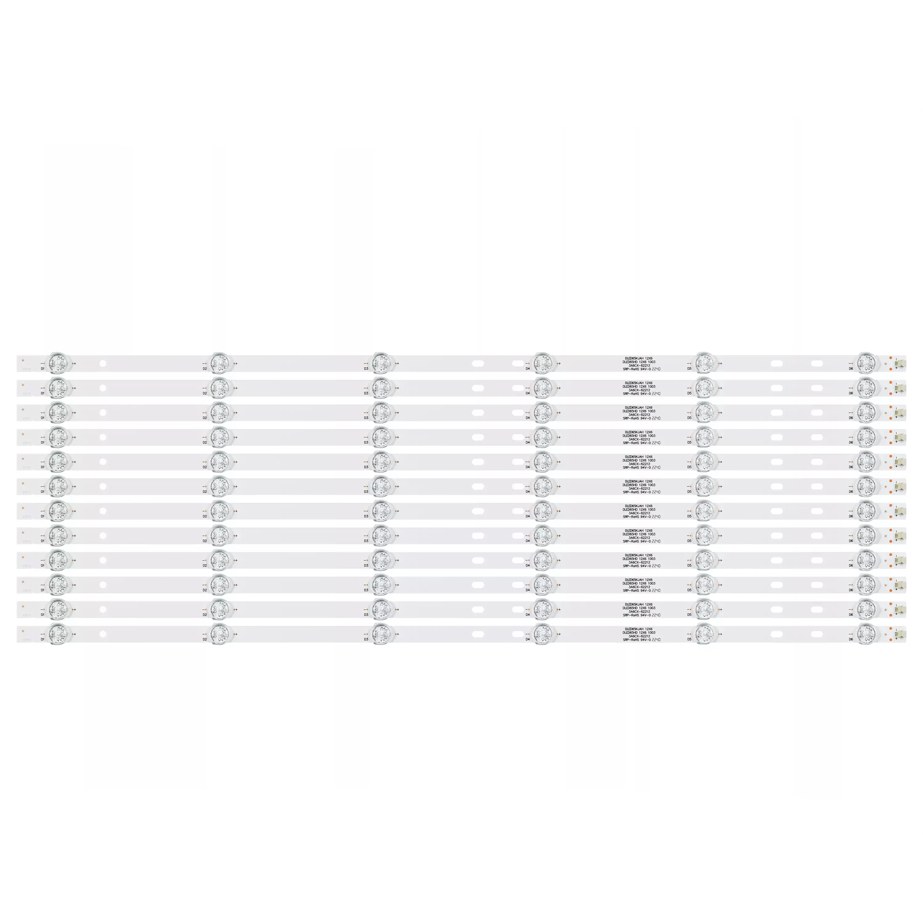 LED Bar Backlight DLED65KJAH DLED65HD 12X6 1003 For SL65V3 U65V5 65C9