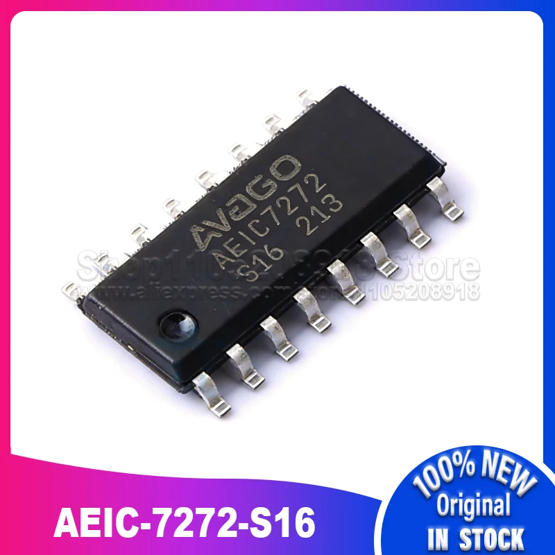 

2~10PCS/LOT AEIC-7272-S16 AEIC-7272 AEIC7272S16 AEIC7272 SOP16 100% New Spot stock