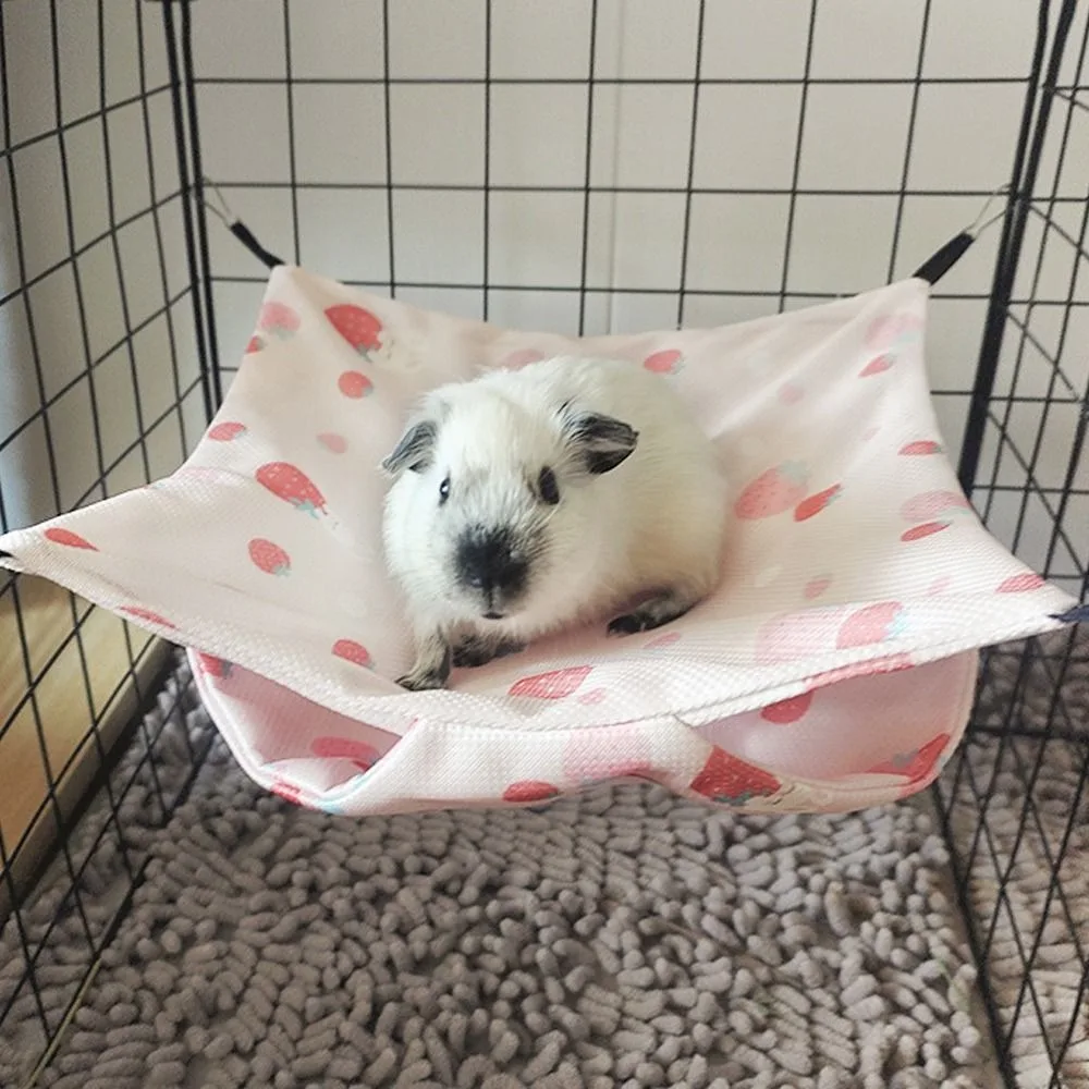 

Summer Cooling Pet Hammock Comfortable Breathable Hamster Hanging Beds Easy To Clean Waterproof Squirrel Sleeping Bag