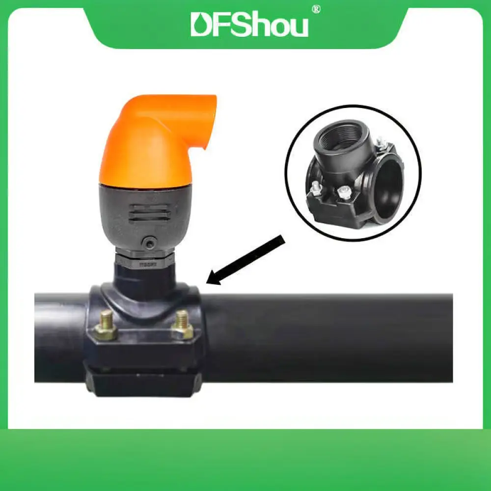 Agricultural Irrigation Air Valve For DFshou Automatic Exhaust Vacuum Breaker Pipe System Water Flow Protection Device