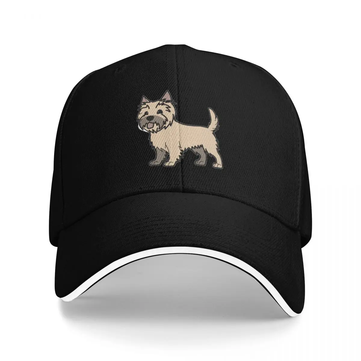

Cairn Terrier Sticker Baseball Cap Golf Hat Hip Hop custom Hat Men's Luxury Women's