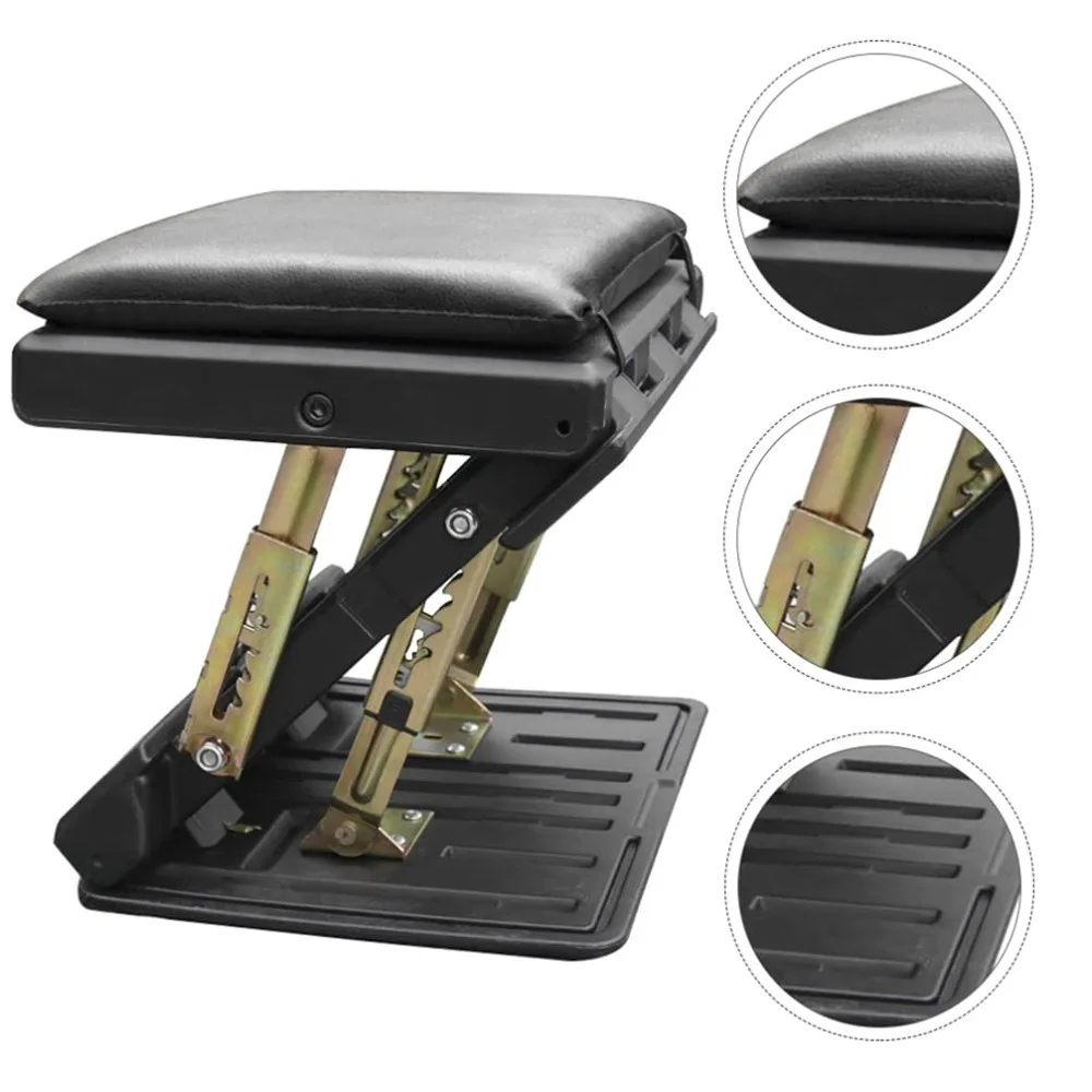 Adjustable Vehicle Footrest and Leg Supporter for Car Seats Portable Cushion for Enhanced Comfort During Travel Outdoor Use