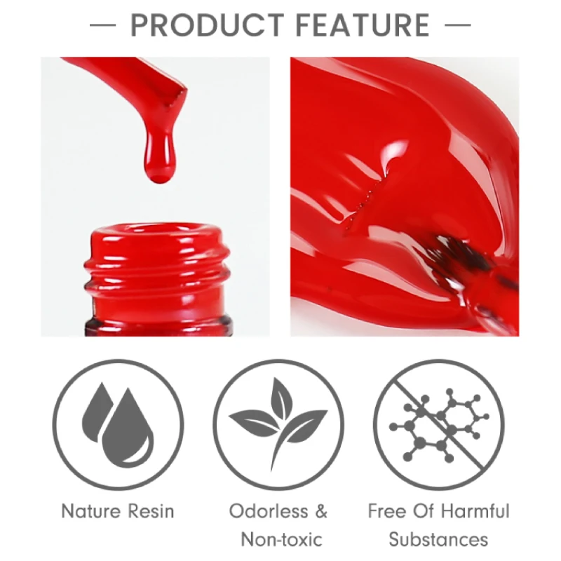 네일코 누드 네일 젤 폴리쉬 UV LED 래커 47가지 색상 아트 하이브리드 바니쉬 레드 옐로우 세미 퍼머넌트 에나멜 탑 & 베이스 코트