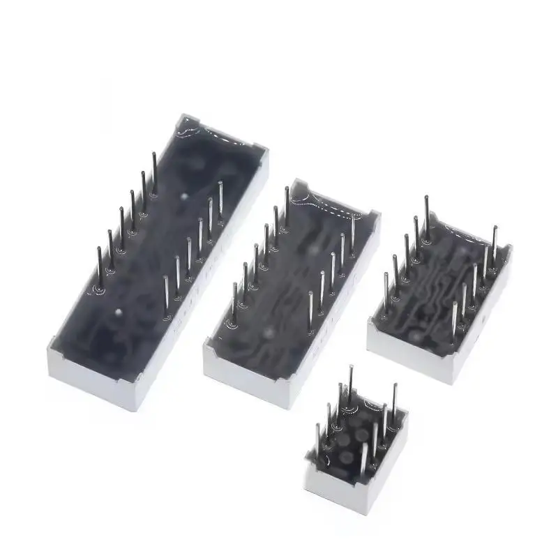 10PCS Display a cifre LED da 0,36 pollici Display giallo verde a 7 segmenti Luce LED 2 bit 3 bit 4 bit Anodo catodo Tubo digitale AS BS