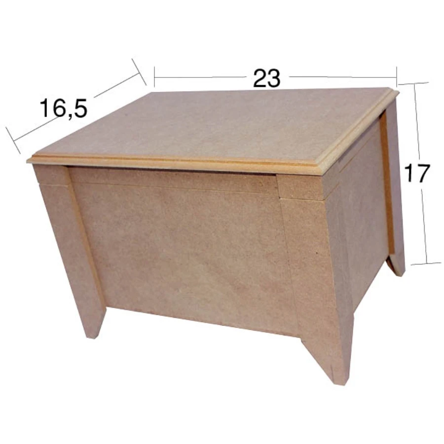 KU370 Crate Design, Can Be Painted Wood Mdf Box