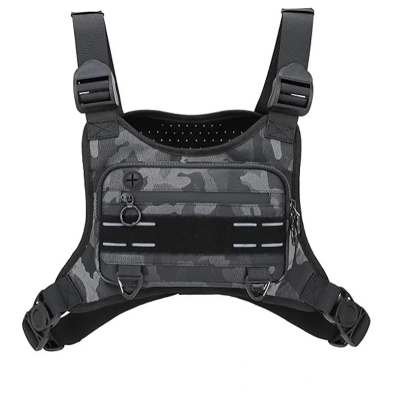 HDIRXG Lichtgewicht Waterdichte Tactische Molle Wandelborsttas Camouflage Camping Vesttas Reis Multifunctionele Opbergtas