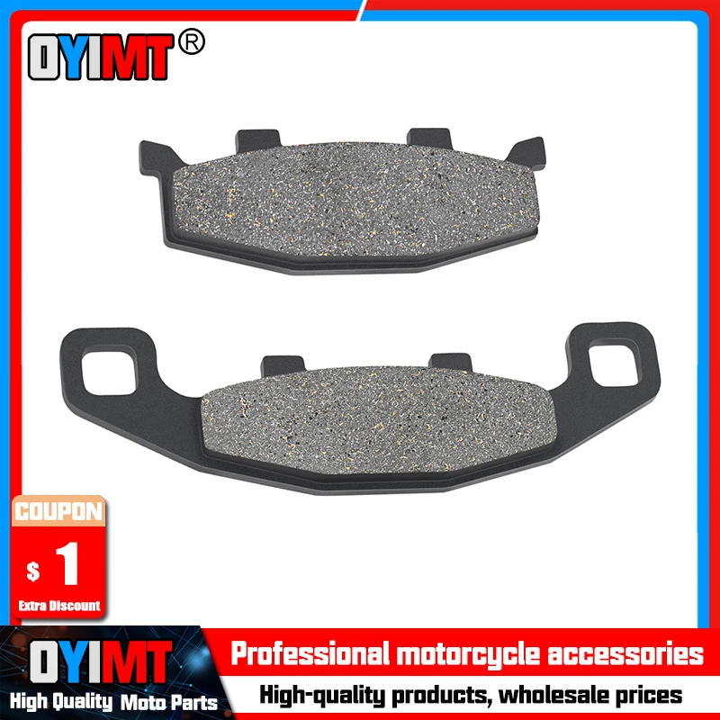 Motorcycle Brake Parts Front Brake Pads For KAWASAKI ZL400 D1 D2 ZRX400 ZR400 E1 E2 ER-5 ER500 GPZ500S EX500 A1-A6 KLE500