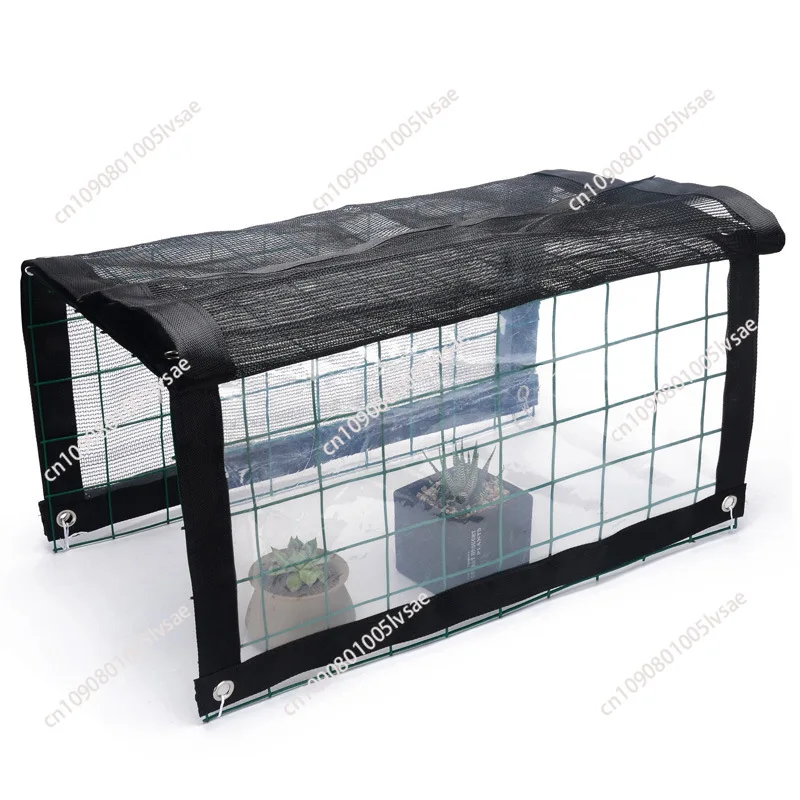 Balcony rainproof  thermal insulation sunscreen set canopy greenhouse thermal insulation flower stand thermal insulation shed