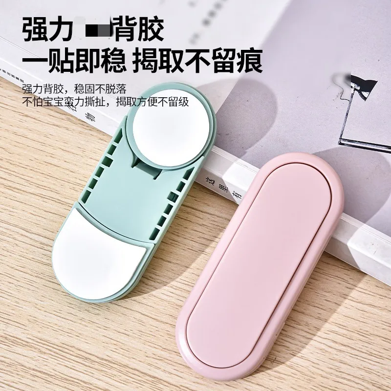 5Pcs Baby Saftey Cabinet Locks New Baby Care Drawer Lock Protection Invisible Button for Unlocking Refrigerator Lock