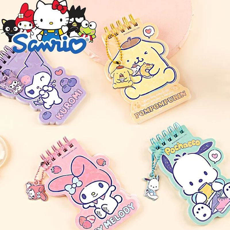 Блокнот Sanrio Kuromi на 60 страниц, милый мультяшный блокнот с надписью «My Melody», офисные и школьные принадлежности, блокноты для записей