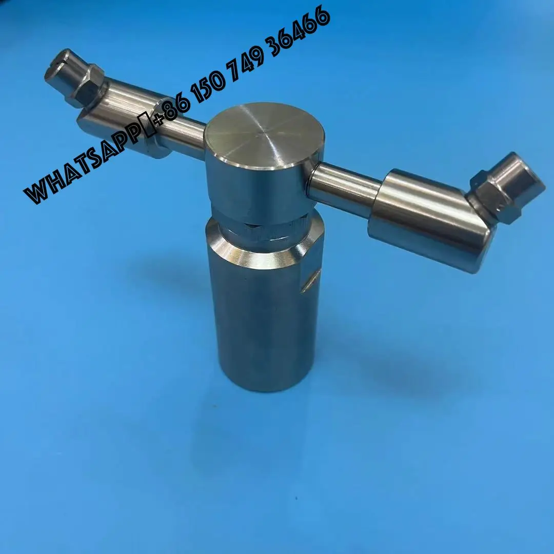

360 ° Automatic Rotating Car Washing Machine Fan /Cone Nozzle SS316 1/2" High-pressure Cleaning Industrial Dust Removal Nozzle