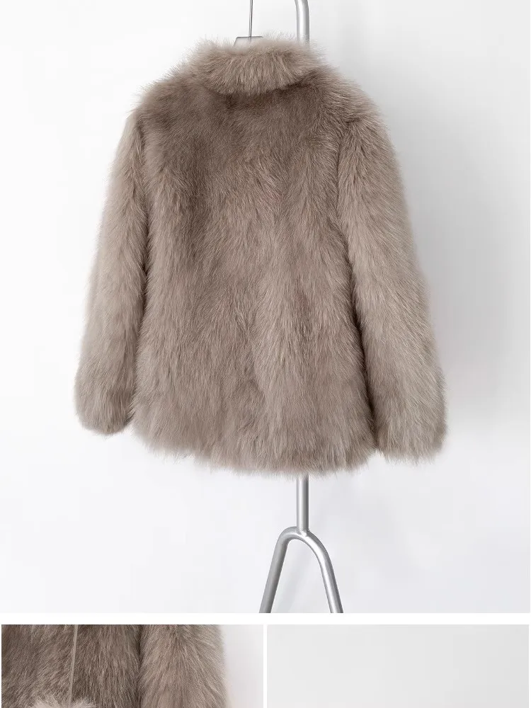 2025 الملابس النسائية معطف الفرو الصناعي شتاء جديد 1116