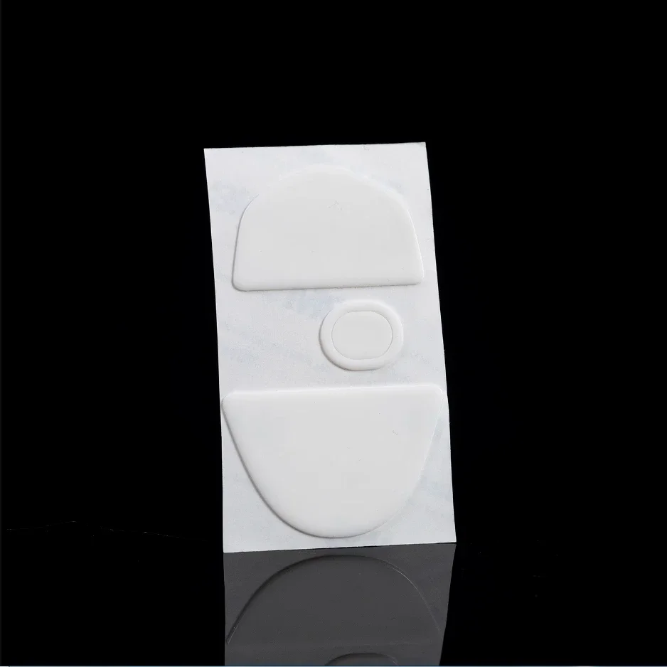 1 Set White Arc High Purity Smooth Mouse Skates Mouse Feet For Logitech G303 Shroud Edition PTFE Mice Glide