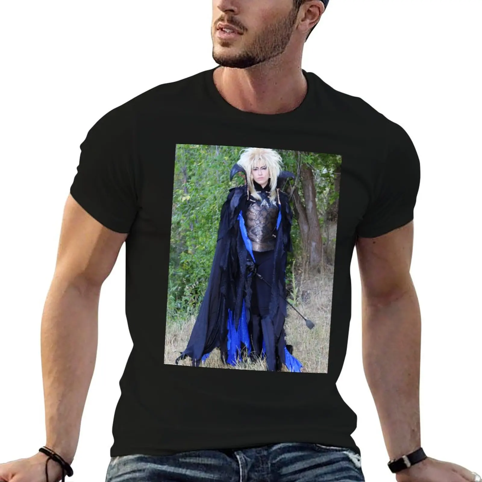 Armored Goblin King T-Shirt Work Wear Simple Tee Shirt