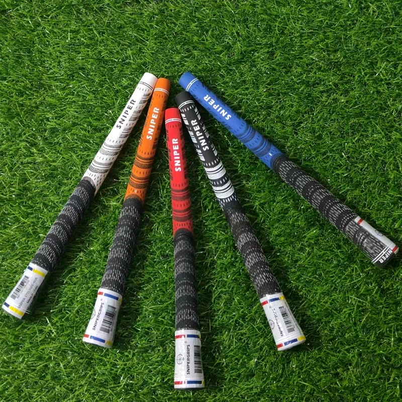 Sniper Golf Club Grips for Men, Standard MCC Cotton, Weatherproof, Non-Slip, Shock Absorbing, Iron, Wood, 5 Colors, 1Pc