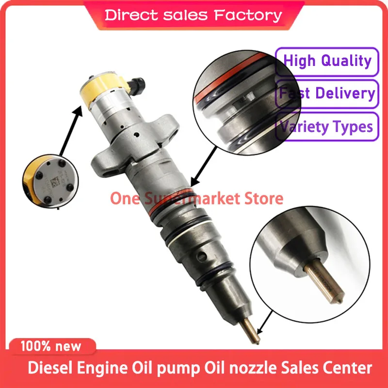 E330D E336D CRDIExcavators Fuel Inyector Valve Derv&diesel Injector 236-0957 10R-9002 for Cater-pillar C9 Engine